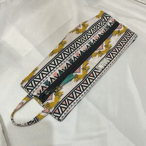 Southwest Pattern Shoe or Hair Straightener Travel Bag